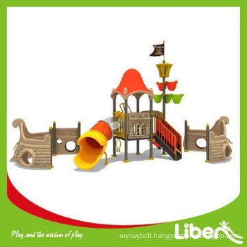 China Supplier Safety Kids Plastic Slide Outdoor Playground Amusement Equipment